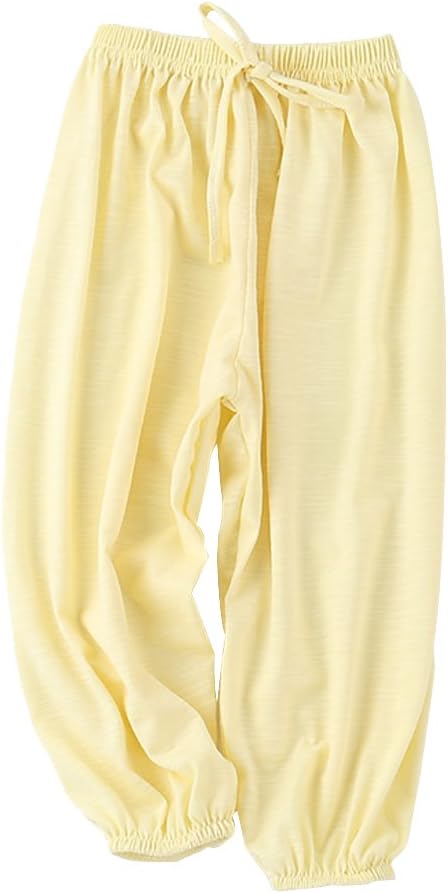 PAUBOLI Baby Long Bloomers Soft Cotton Harem Pants for Kids 12M-7T