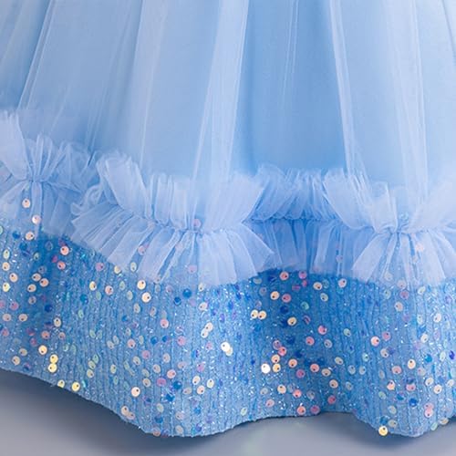 Beessbest Sequins Tulle Princess Dress for Baby Pageant