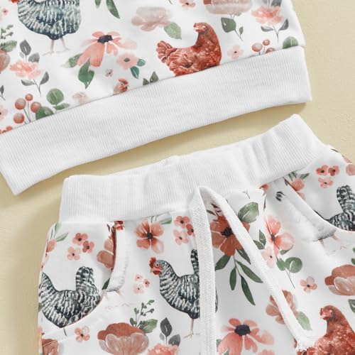 SHUING Toddler Farm Outfit