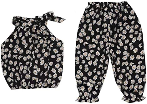 AMIMOJY Toddler Girl Summer Dress Set