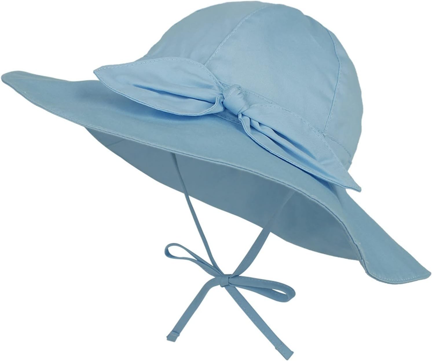 Adjustable Baby Girl Sun Hat for Beach Swim