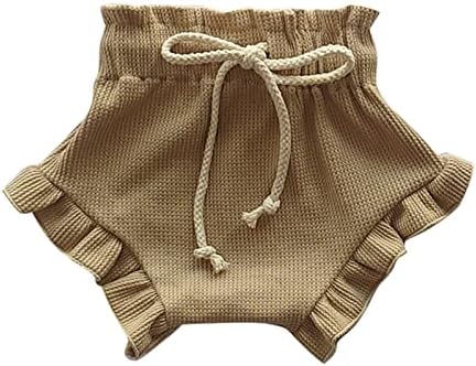Cute Ruffle Shorts for Baby Girls Soft Stretchy and Comfortable