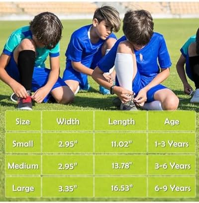 Knee-High Cotton Socks for Kids Perfect for Soccer More