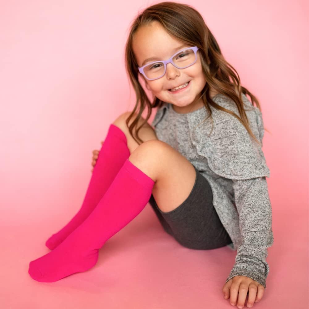 juDanzy Knee-High Socks for Boys Girls and Adults
