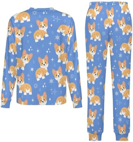 Meiko Kids Soft Long Sleeve Shirt Base Layer Bottoms Set