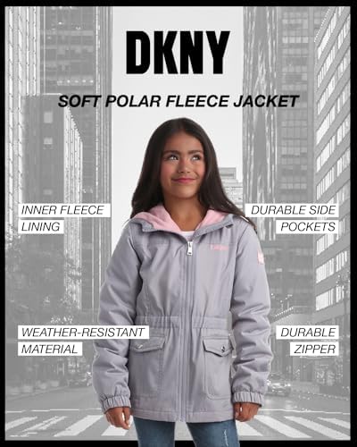 DKNY Girls waterproof jacket