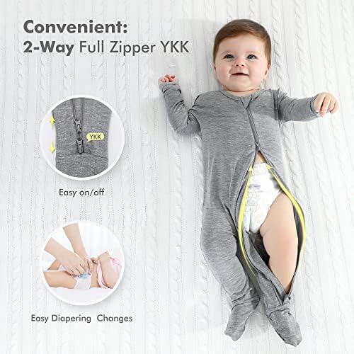 HAPIU Bamboo Rayon Pajamas for Babies Eco-Friendly Cozy