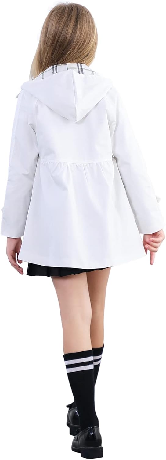 Betusline Girls Trench Coat - Festive Design