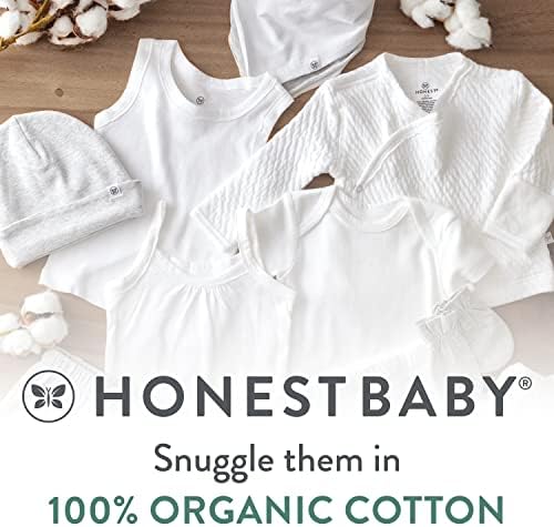 HonestBaby 10-Pack Long Sleeve Bodysuits