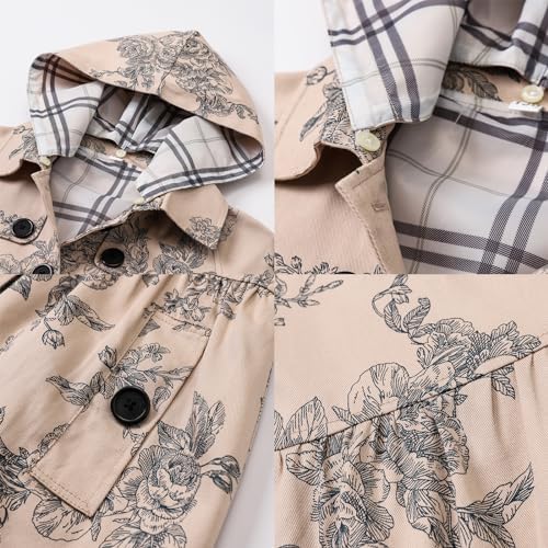Perfect for Girls BinpaWs Little Girls Refined Trench Coat