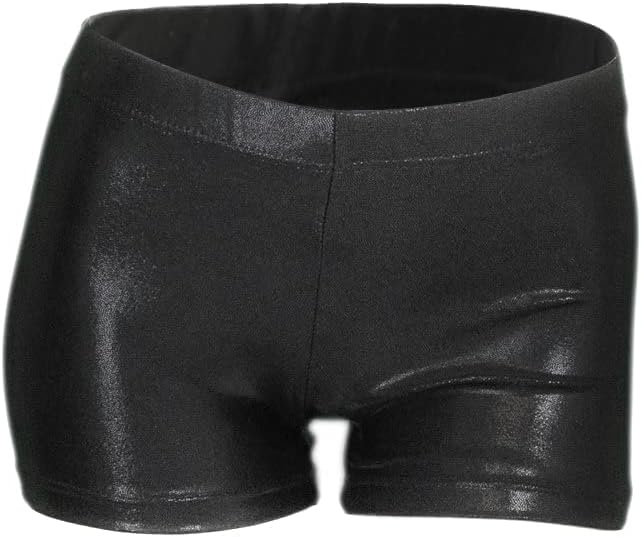 Aosva Sparkle Dance Gymnastics Active Shorts for Girls 2-14 Years