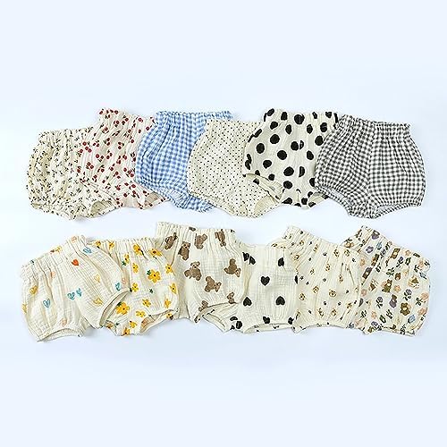 Unisex Cotton Linen Shorts for Kids Cute Summer Essentials
