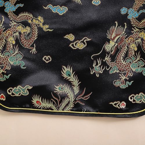 GirlsChinese New Year Peony Long Sleeve Qipao Dress for Kids