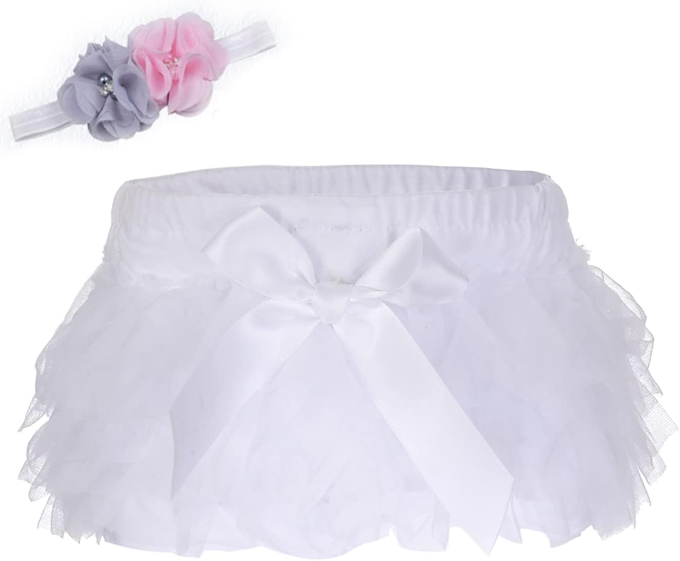 Safe Soft Cotton Tulle Bloomers for Babies 0-24 Months