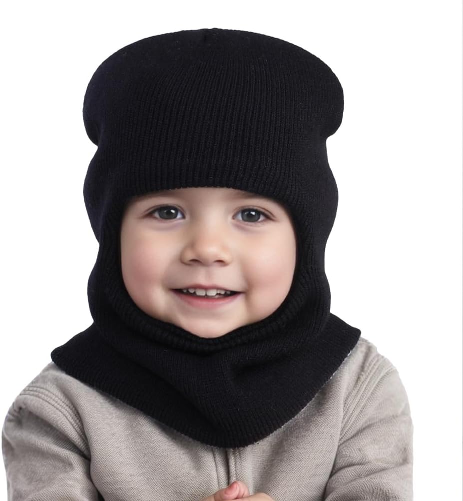 IKASUS Baby Winter Hat Fleece Lined Snug Fit for Kids