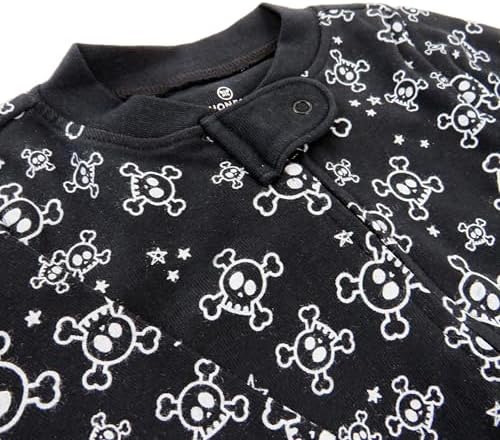 Organic Cotton PJs HonestBaby Non-Slip Footed Pjs