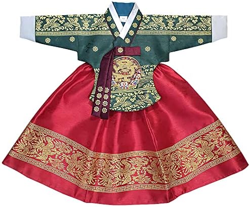 Korean Baby Girl Hanbok Stunning 2-Piece Hanbok Dress