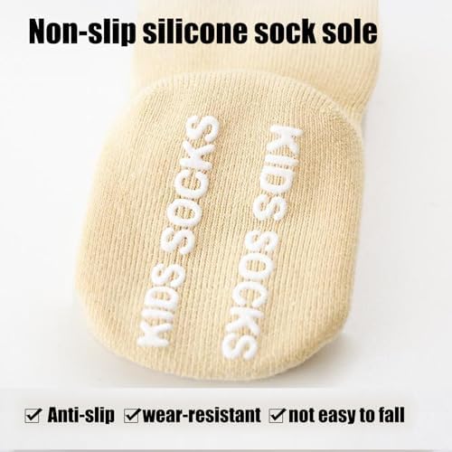 Thickened Baby Leg Warmer Grip Socks for 3-24 Months