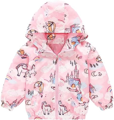 Flamingo Unicorn Little Hand Windbreaker Jacket