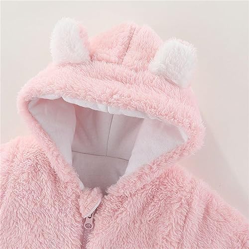 Baby Girls Boys Winter Snowsuit Teddy Bear Outfit Romper Coat