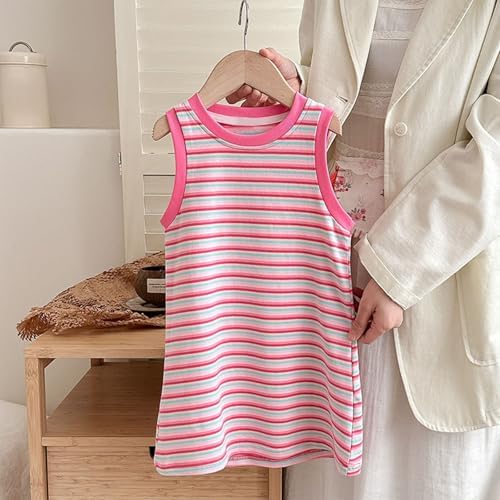 Cute Sleeveless Pleated Dress for Baby Girl