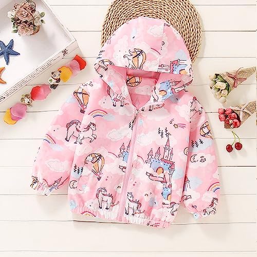 Flamingo Unicorn Little Hand Windbreaker Jacket
