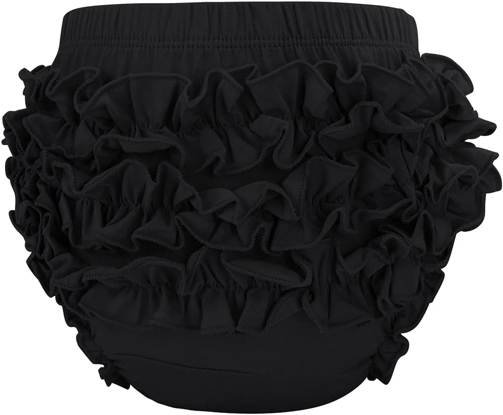 Premium Cotton Spandex Bloomers with Ruffle