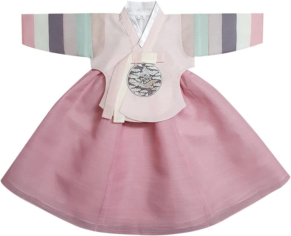 Korean Baby Girl Hanbok Set Traditional Dress for Special Occasions
