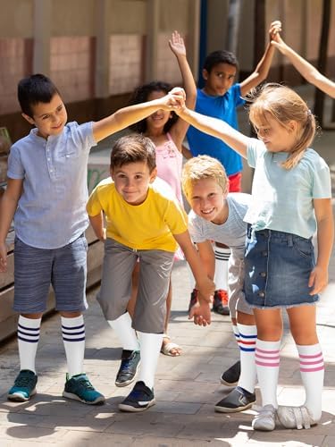 Fun Stripe Socks for Kids