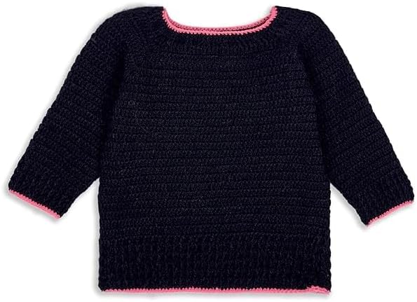 Woolen Crochet Sweater Set with Shoes for 18-24 Months Kids