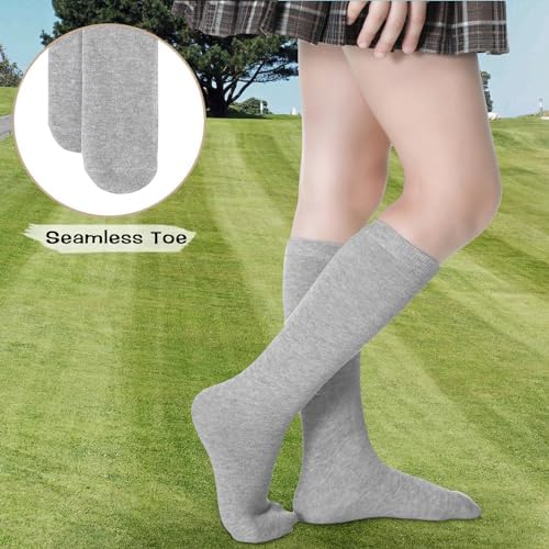 Fun 3-Pair Knee High Socks for Kids