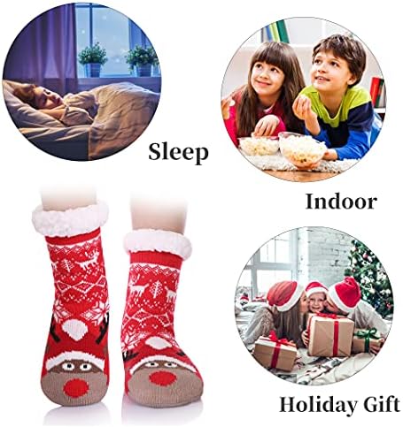 Fuzzy Winter Socks for Kids