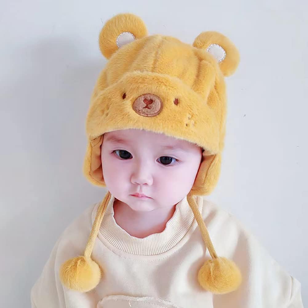 Cutie Cartoon Faux Fur warming for Boys Girls and Kids