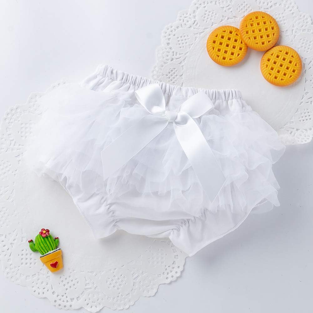 Safe Soft Cotton Tulle Bloomers for Babies 0-24 Months