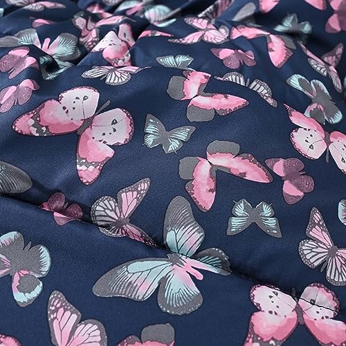 Thick Warm Down offic Print Puffer Jacket