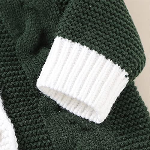 Baby Christmas Jumpsuit Romper with Fluffy Hood