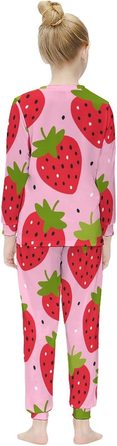 MEIKKO Girls Thermal Pajama Set