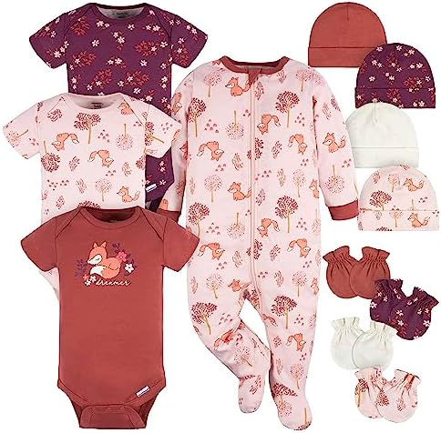 Gerber Fox 12-Piece Baby Layette Set for Boys Girls