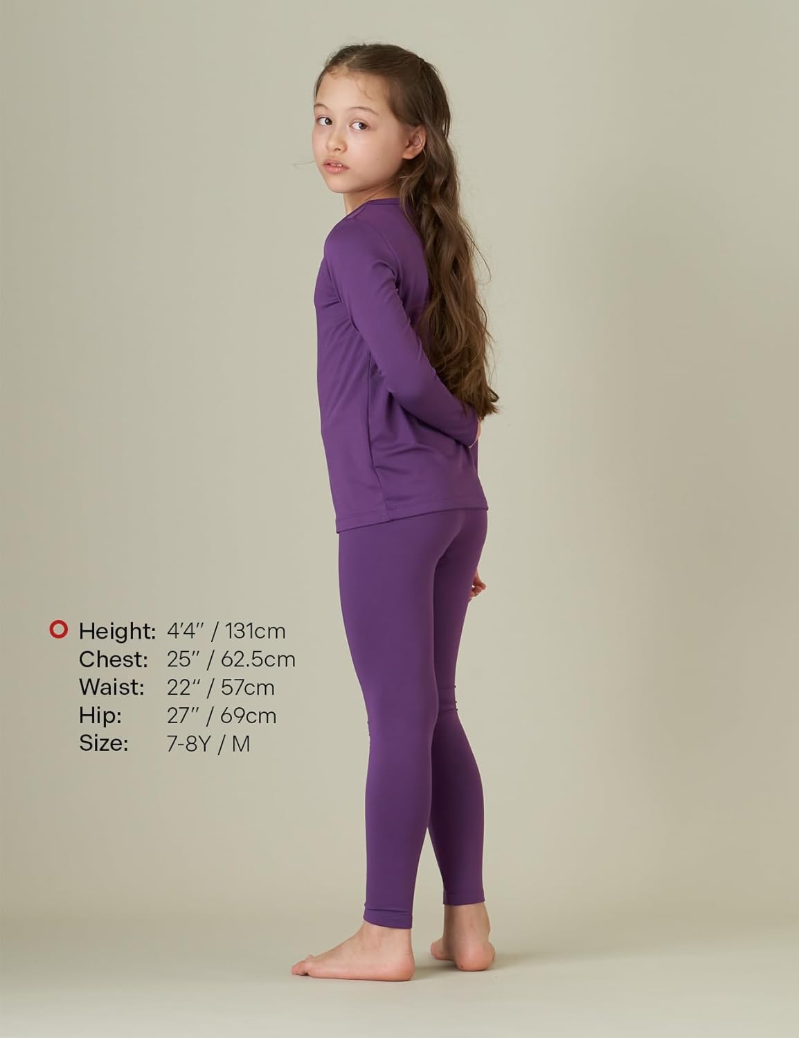 Warm Cozy Girls Thermal Set for Winter
