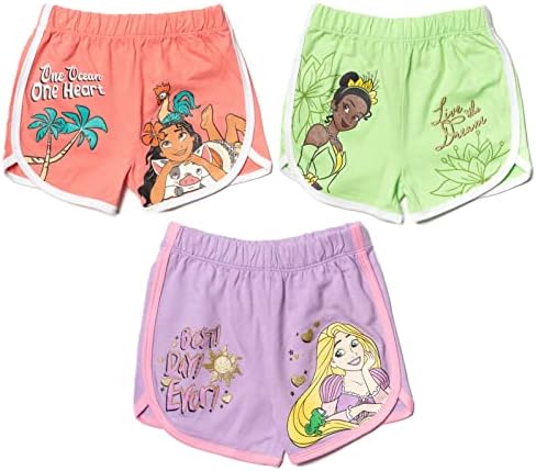 Charm Cutie Sleek DisneyMoana Rapunzel Big Girls Shorts