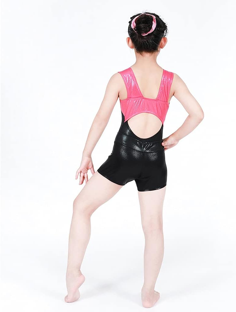 Aosva Sparkle Dance Gymnastics Active Shorts for Girls 2-14 Years