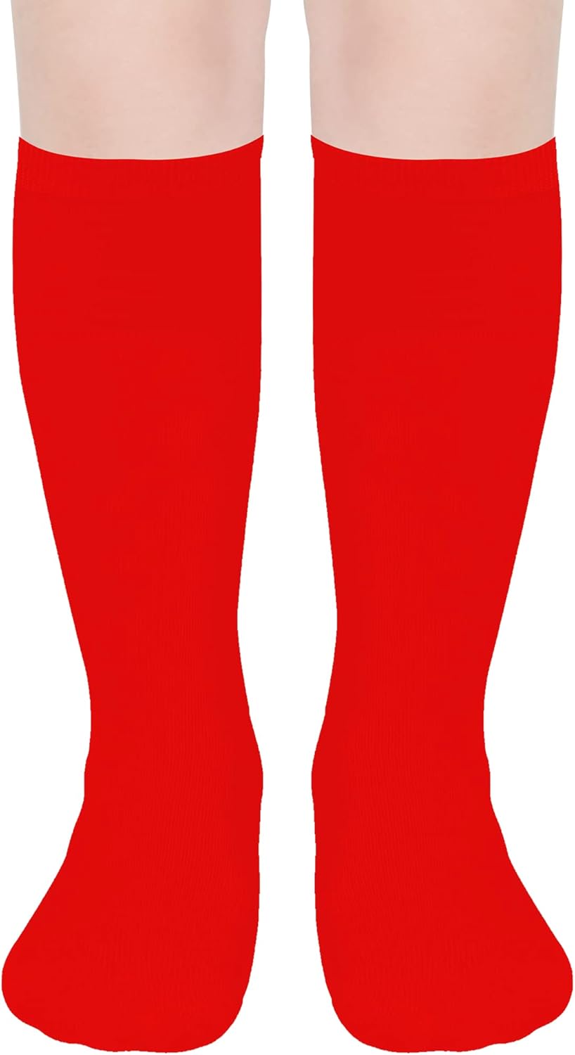 DOOVID Knee High Socks for Kids Soccer and School Uniform