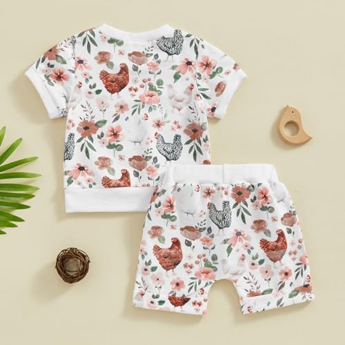 SHUING Toddler Farm Outfit