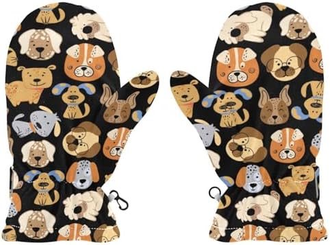 Kids Cold Weather Mittens Handmade for 2-4 Years
