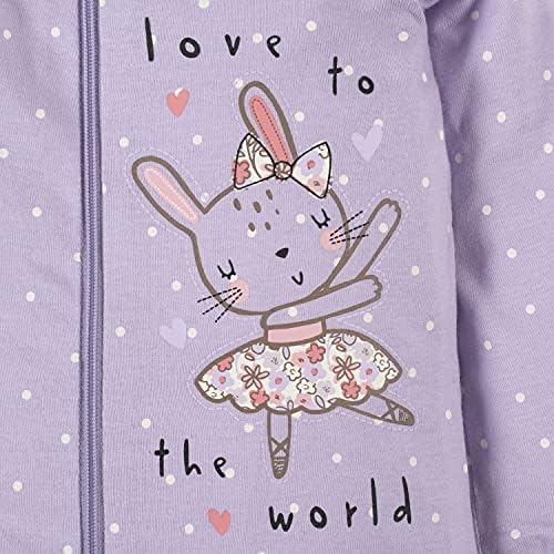 Gerber Baby Girls 2-Pack Sleep N Play Footies