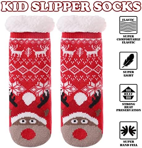 Fuzzy Winter Socks for Kids