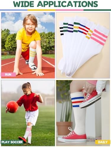 Fun Stripe Socks for Kids