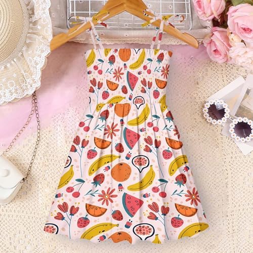 Beessbest Toddler Girls Polka Dot Print Dress Casual Beach Wear