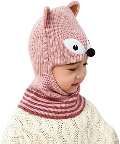 Generic Toddler Winter Soft Fleece Beanie Cap for Kids