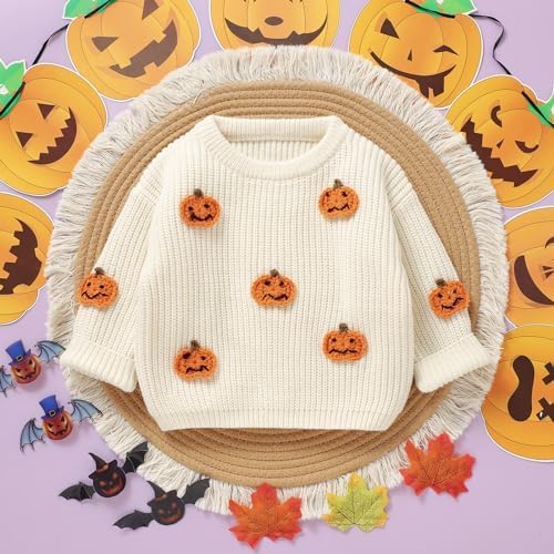 Halloween Trick or Treat Perfect Baby Sweater